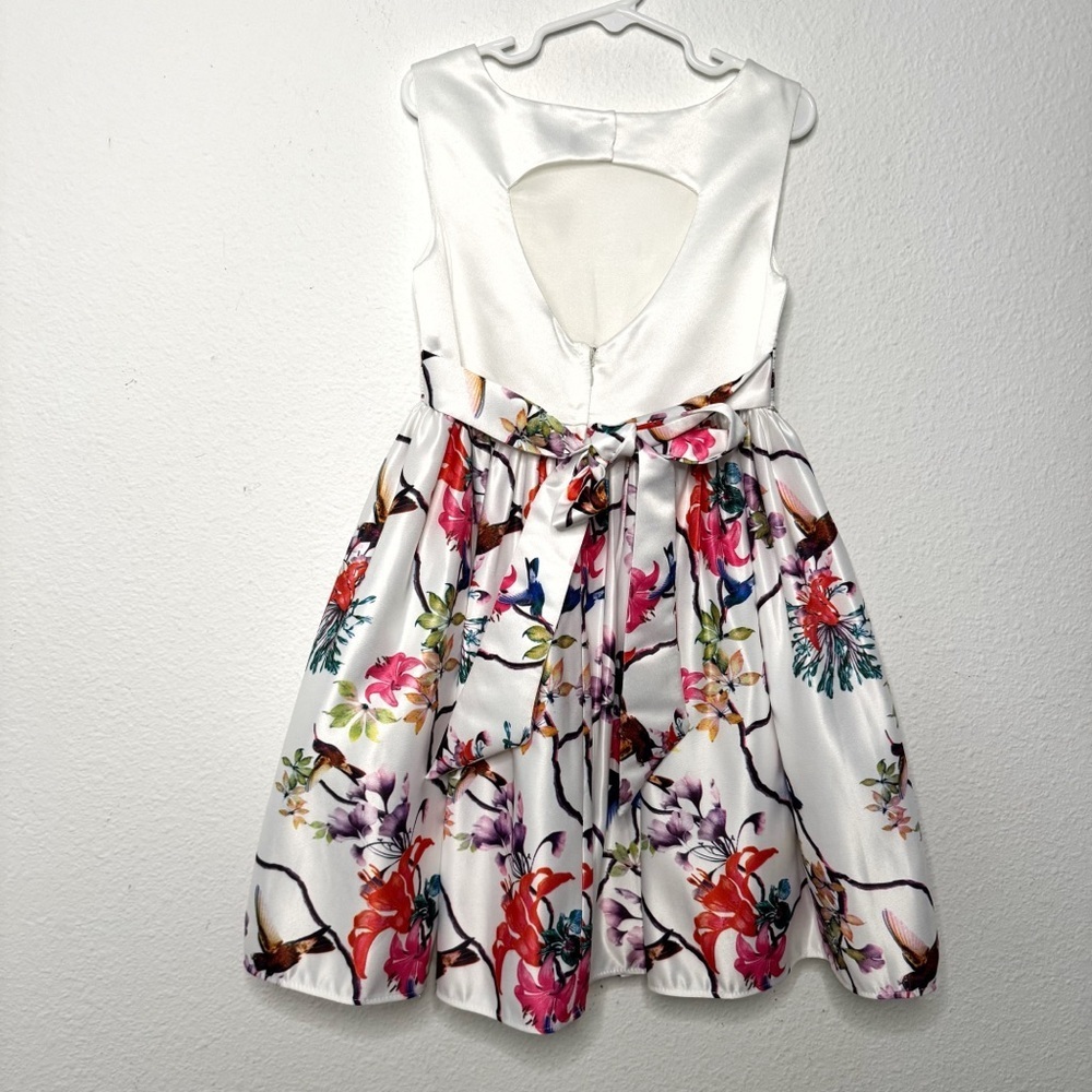 My Princess Wear girls floral birds white multicolor formal dress size 6x NWOT - Picture 6 of 11